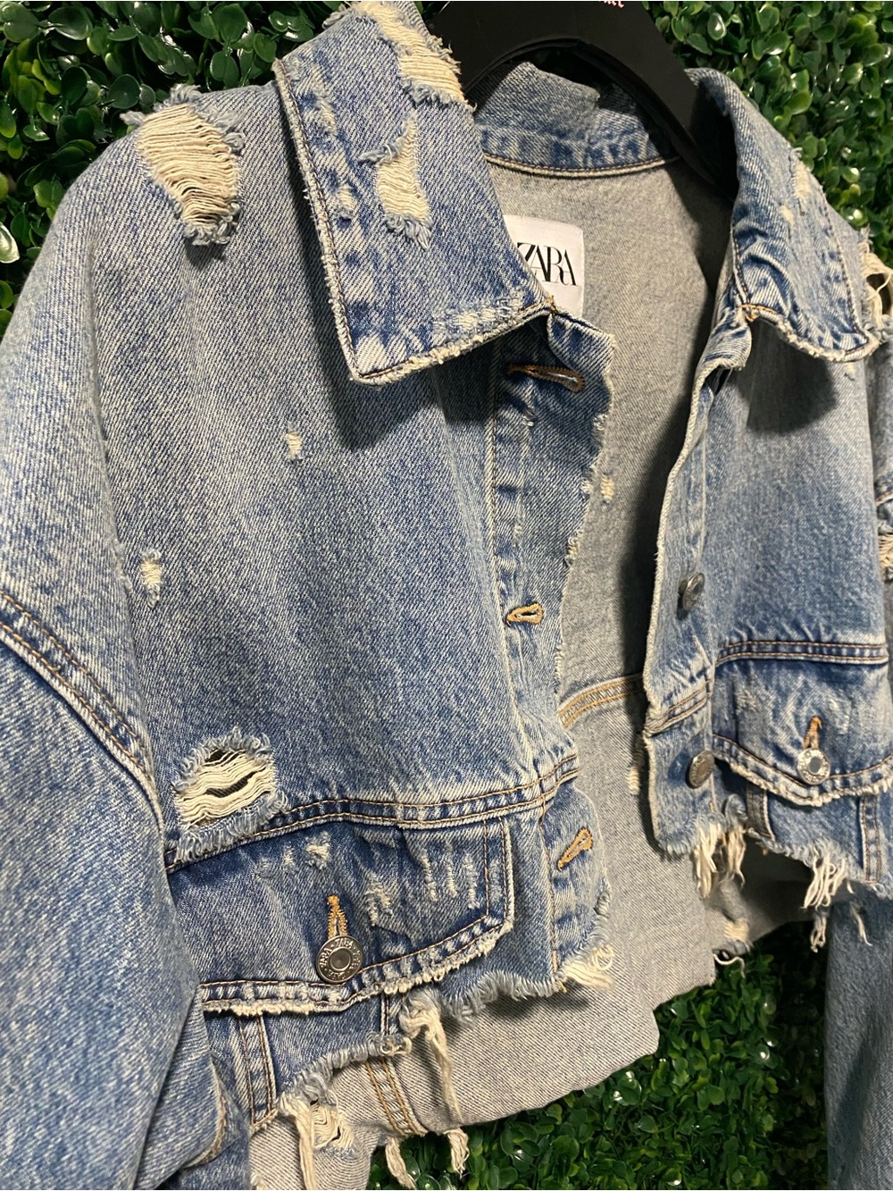Zara Denim/Jean Jacket - Picture 2 of 4